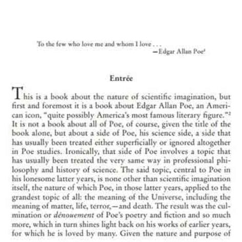 کتاب Eureka and Scientific Imagination اثر Edgar Allan Poe + ترجمه